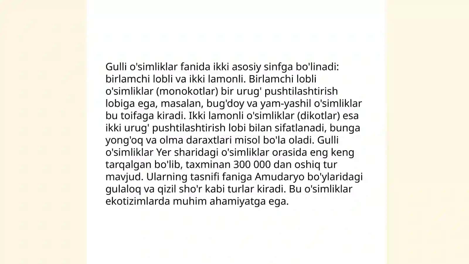 Gulli o‘smliklar 4