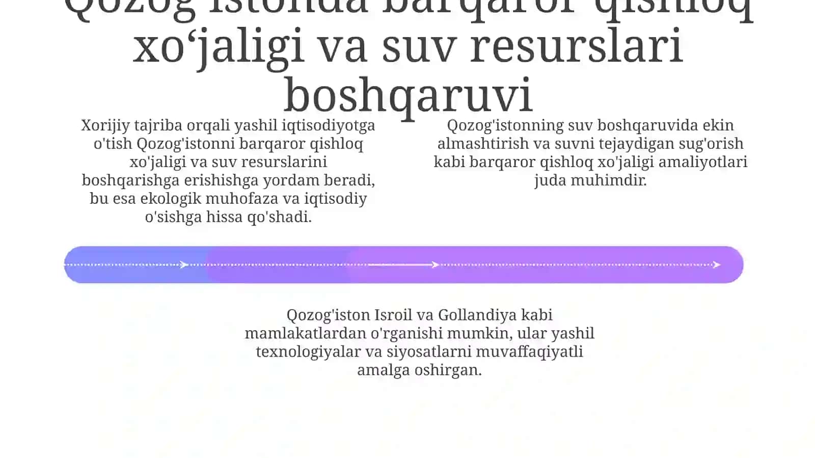 Qozog'istonning Aylanma Iqtisodiyot Amaliyotlari 4