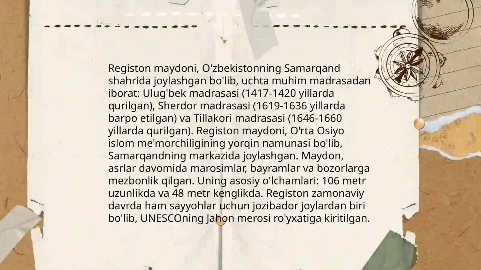 Kóhna Samarqand turizm markazi 4