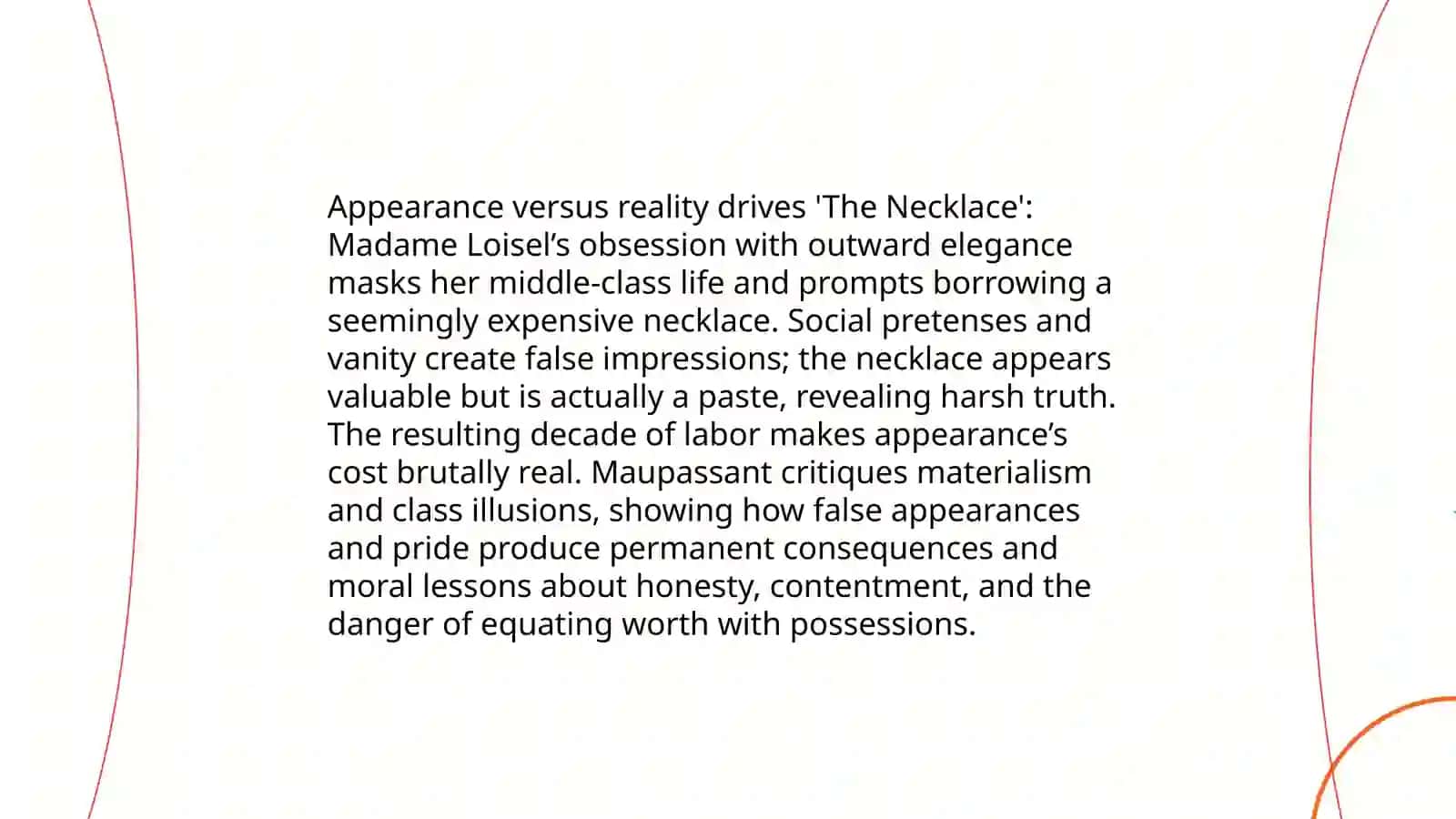 "The Necklace" 4