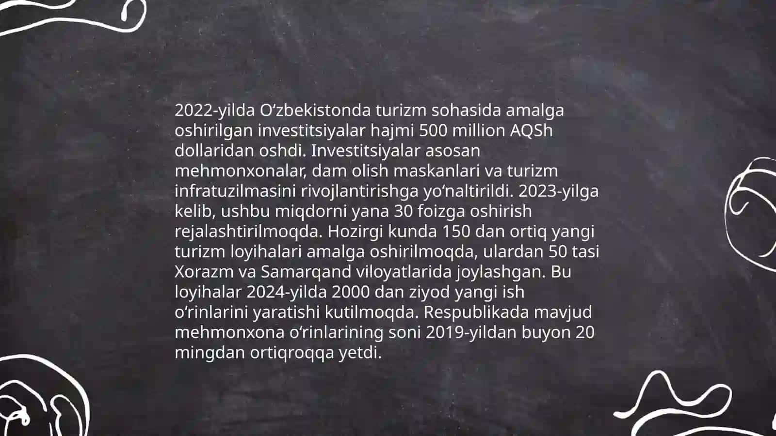 Turizmning iqtisodiyotga tasiri 4