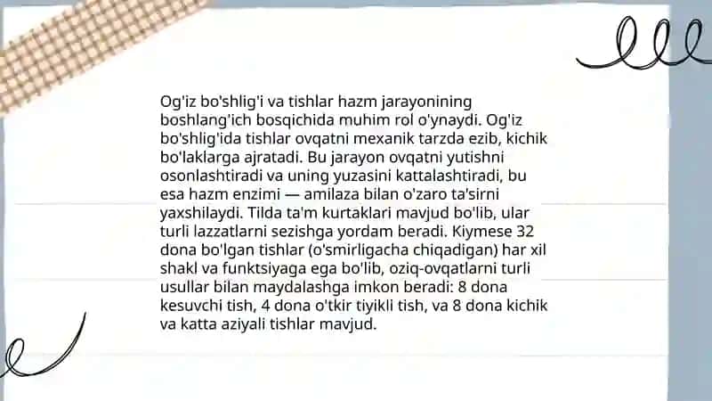 Hayvonlarning hazm qilish organlari 4