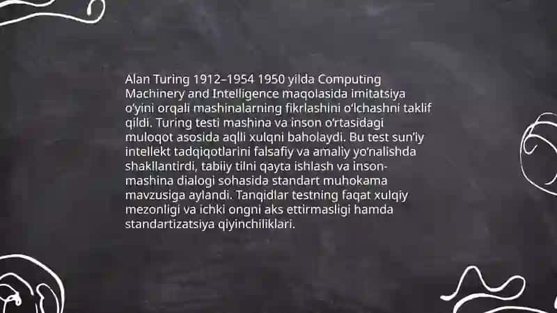Sun’iy intellekt texnalogiyasi rivojlanish tarixi 4
