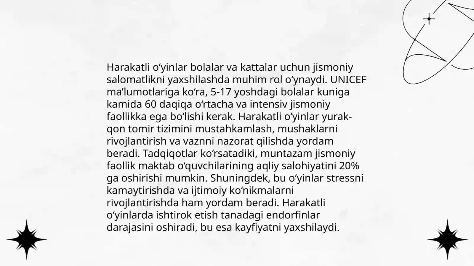 Milliy va harakatli o'yinlar 4