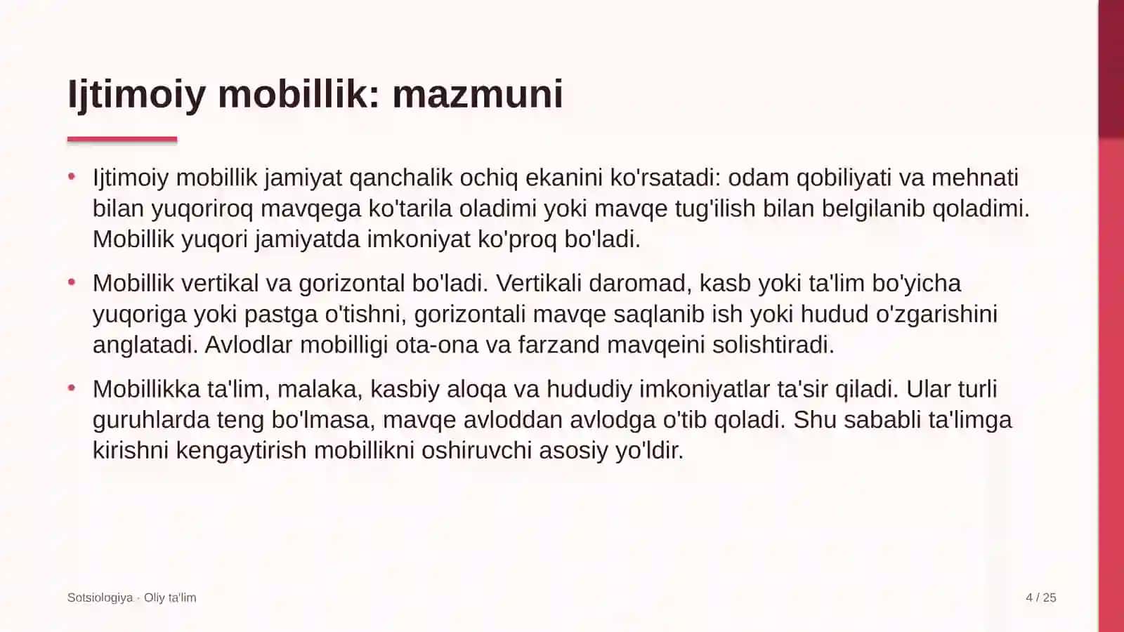 Davlat arxivlarida ijtimoiy mobillik 4