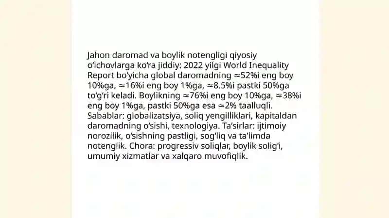Jahonning global iqtisodiy muammolari 4