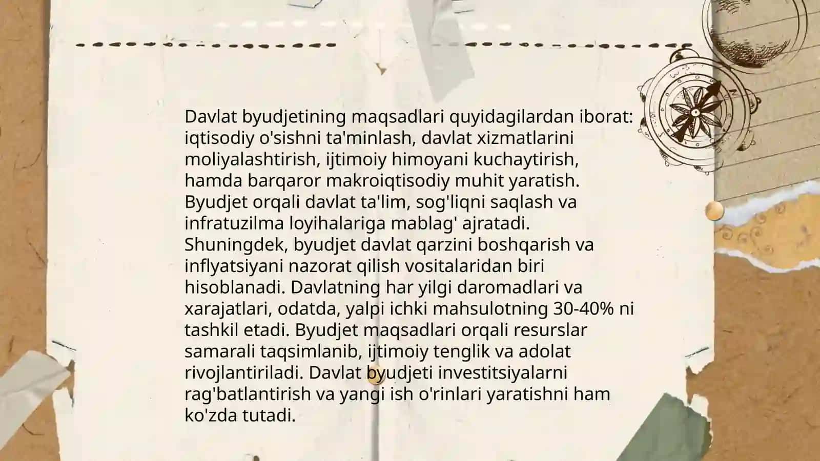 Davlat byudjetining ahamiyati 4