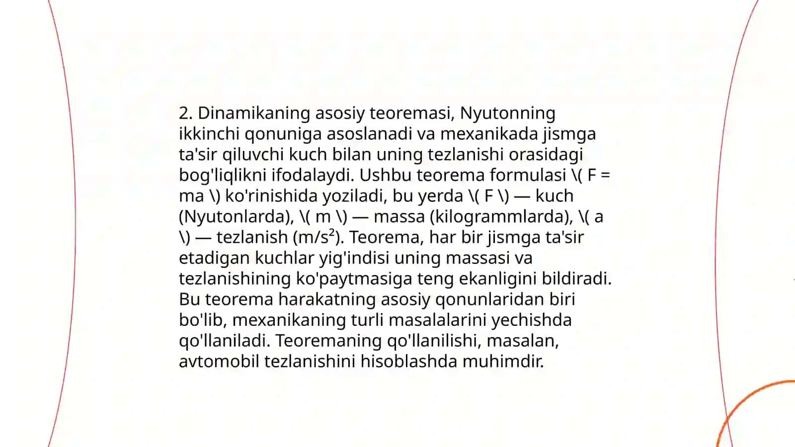 D'Alambert prinsipi 4