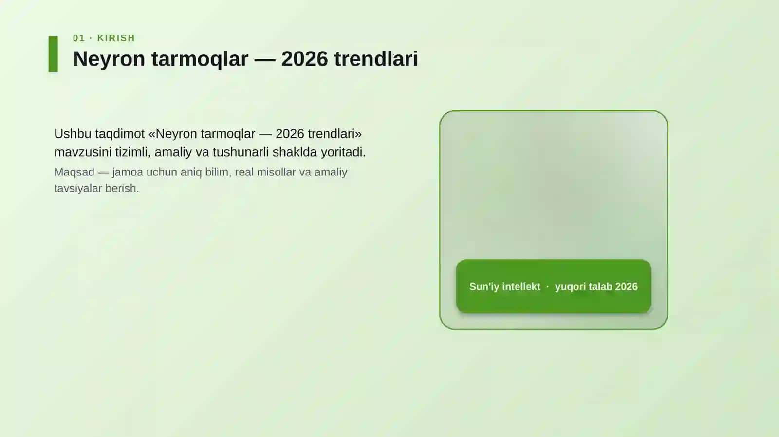 Neyron tarmoqlar — 2026 trendlari 4