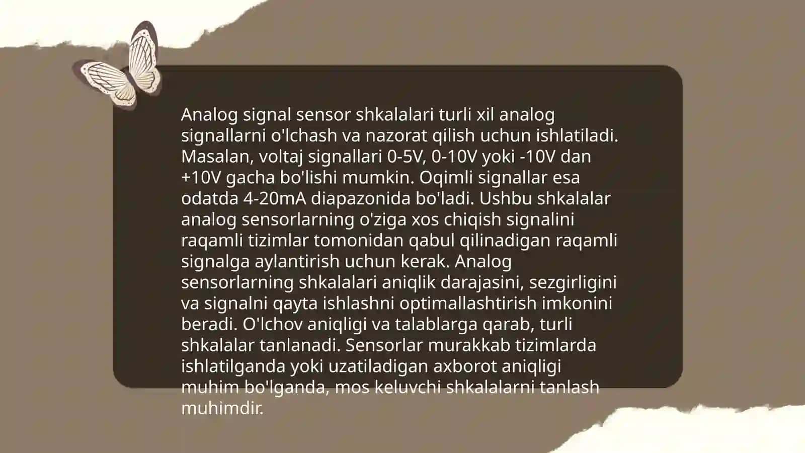 Sensor shkalalari 4