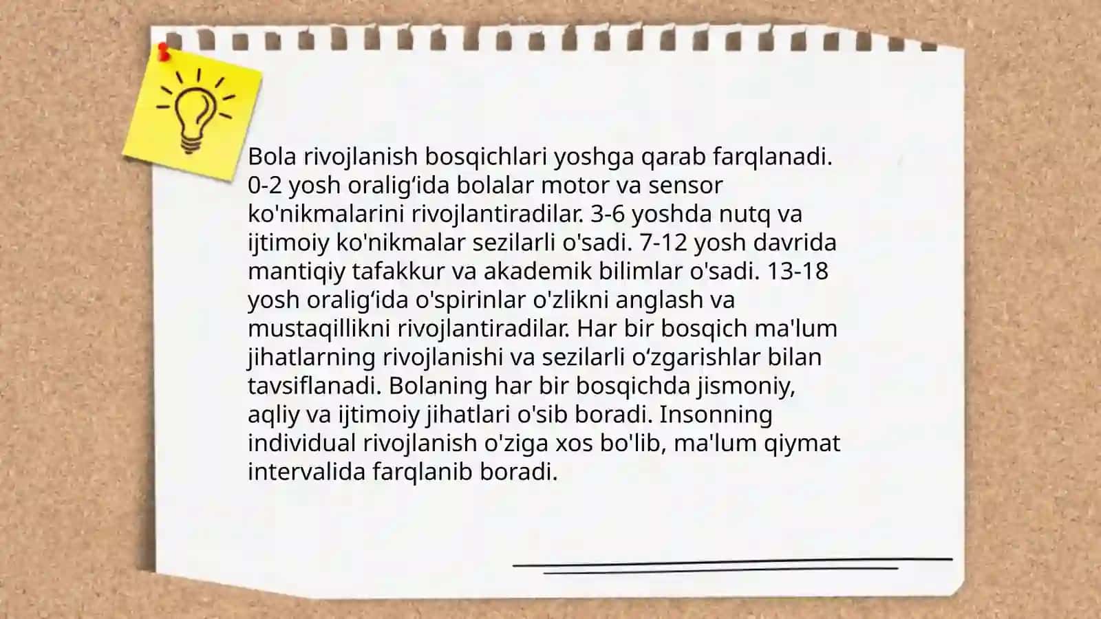 Individual rivojlanish umumiy qonuniyatlari 4