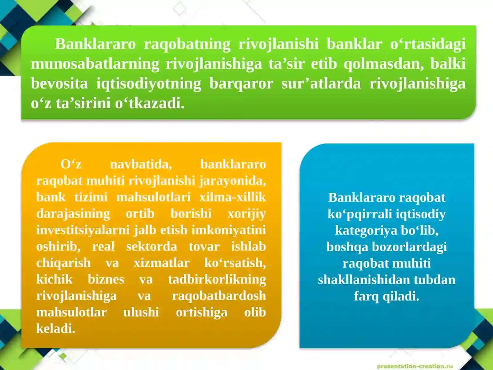 BANKLAR AROR AQOBAT: MOHIYATI VA SHAKLLANISHI 4