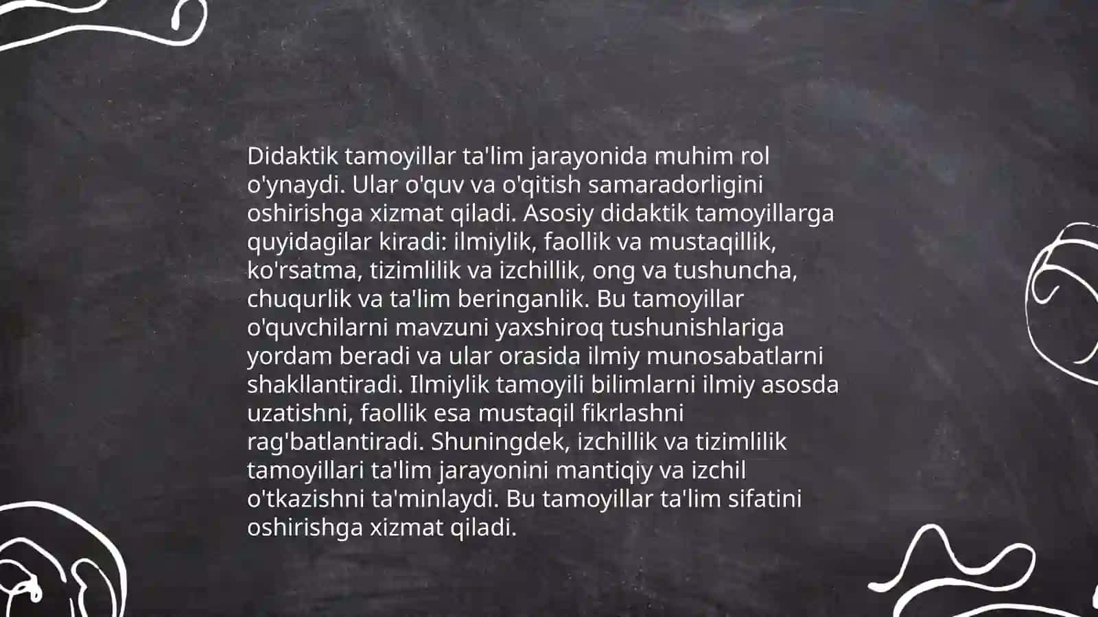 Boshlangich ta'lim tabiiy fanlar fanida oqitishning didaktik tamoyillarini o'rganish va tahlil qilish 4