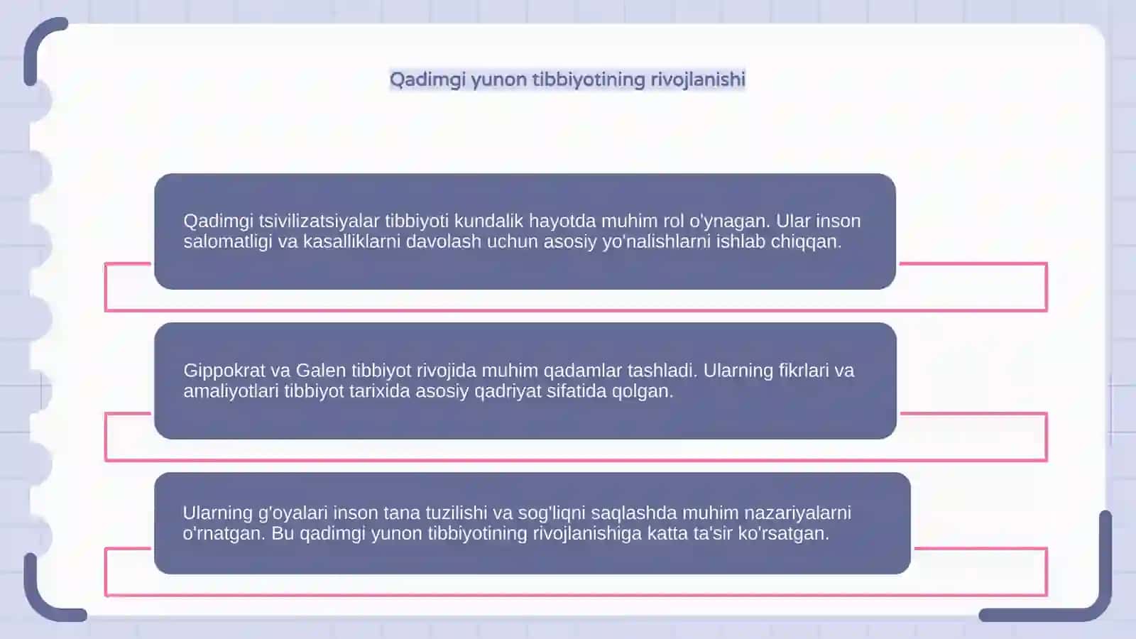 Qadimgi tsivilizatsiyalar tibbiyotining umumiy xususiyatlari 4