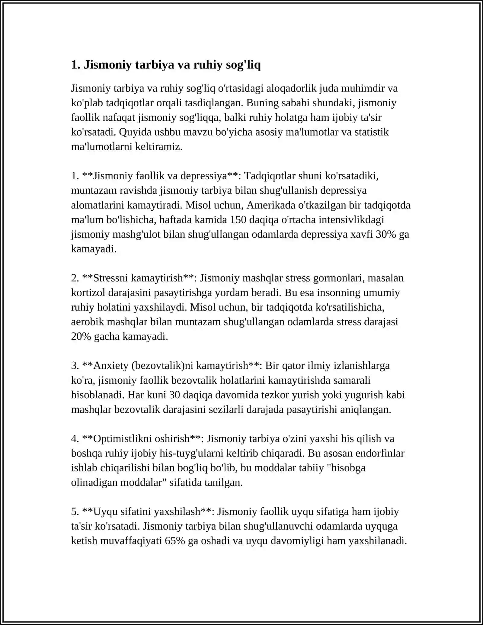 IMTOHON DAVRIDA TALABANING PSI-XOEMOTSIONAL VA FUNKSIONAL HOLATINI TARTIBGA SOLISHDA JISMONIY TARBIYA VOSITALARI 4