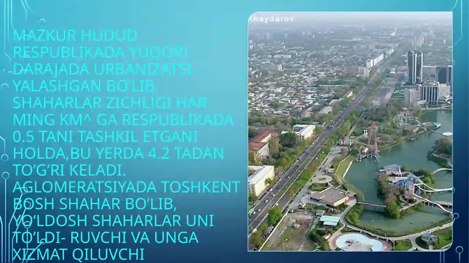 Shaharlar geografiyasi va geourbanistika 4