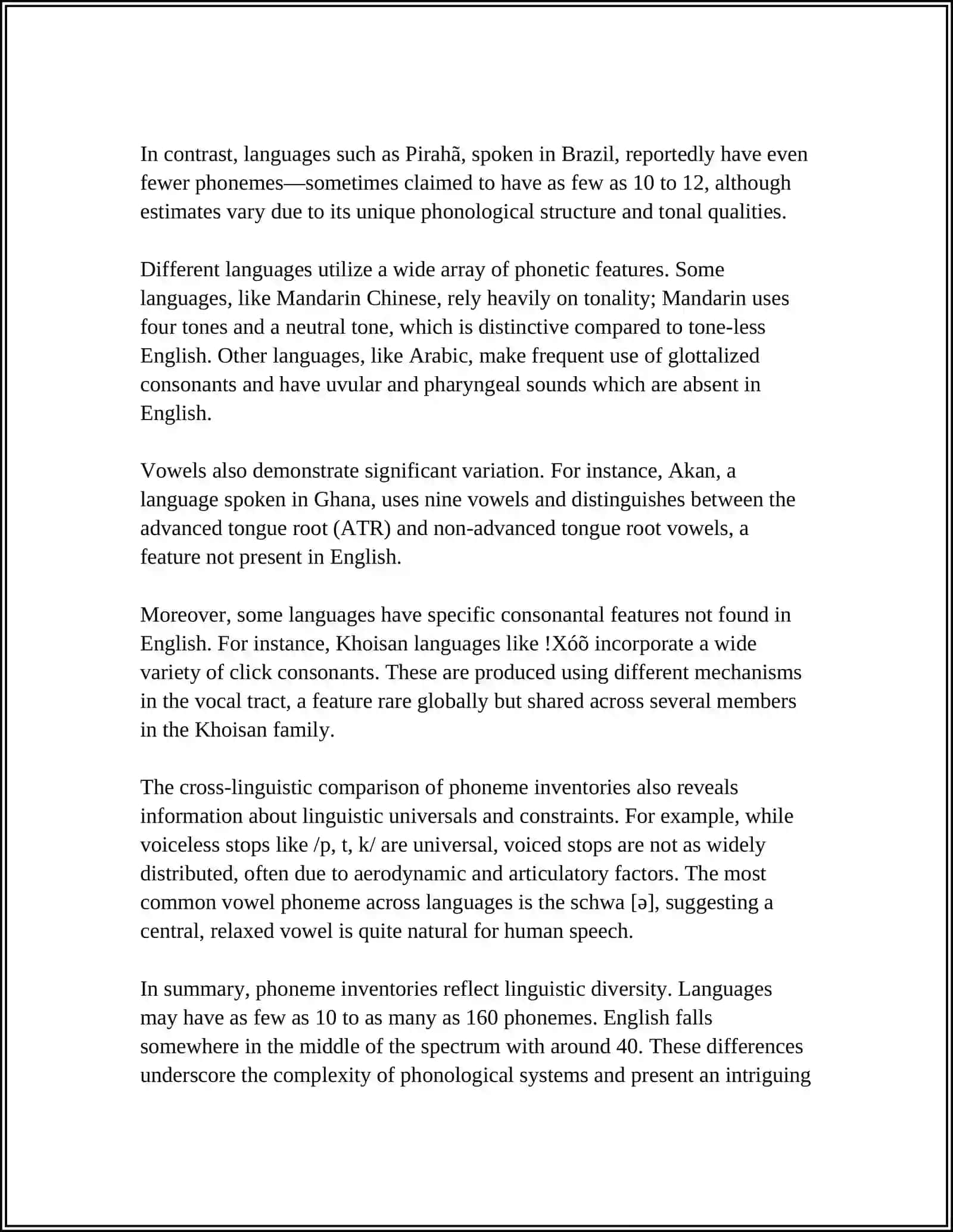 TYPOLOGICAL CHARACTERISTICS OF ENGLISH, UZBEK AND RUSSIAN PHONETIC SYSTEM 4