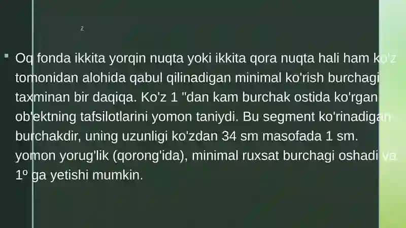 Ko’z-optik sistema 4