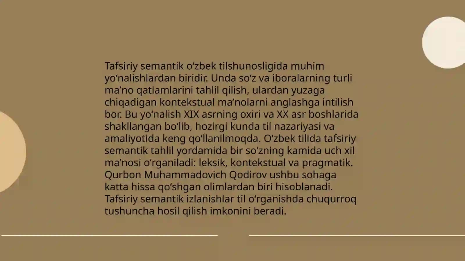 TARMOQLI SEMANTIK MODELLAR 4
