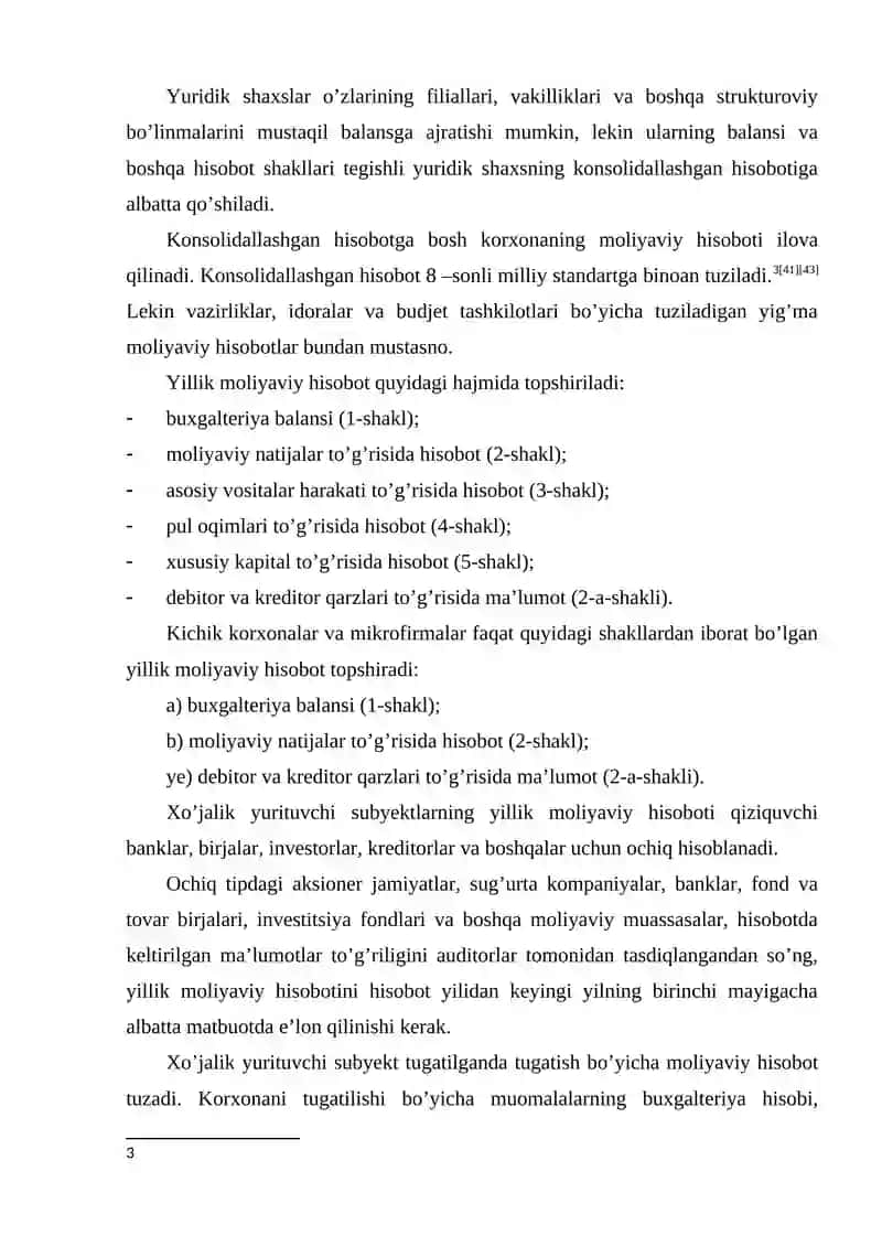 Moliyaviy hosbotlarni tuzish va taqdim etish 4