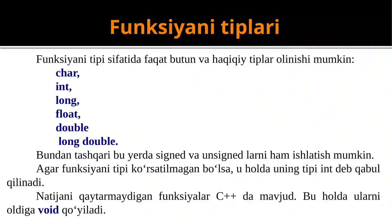 Funksiyalar 4