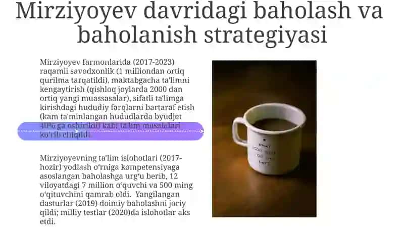 O'qituvchining pedagogik mahorati. Mirziyoyevning asarlarida tarbiya masalalari 4