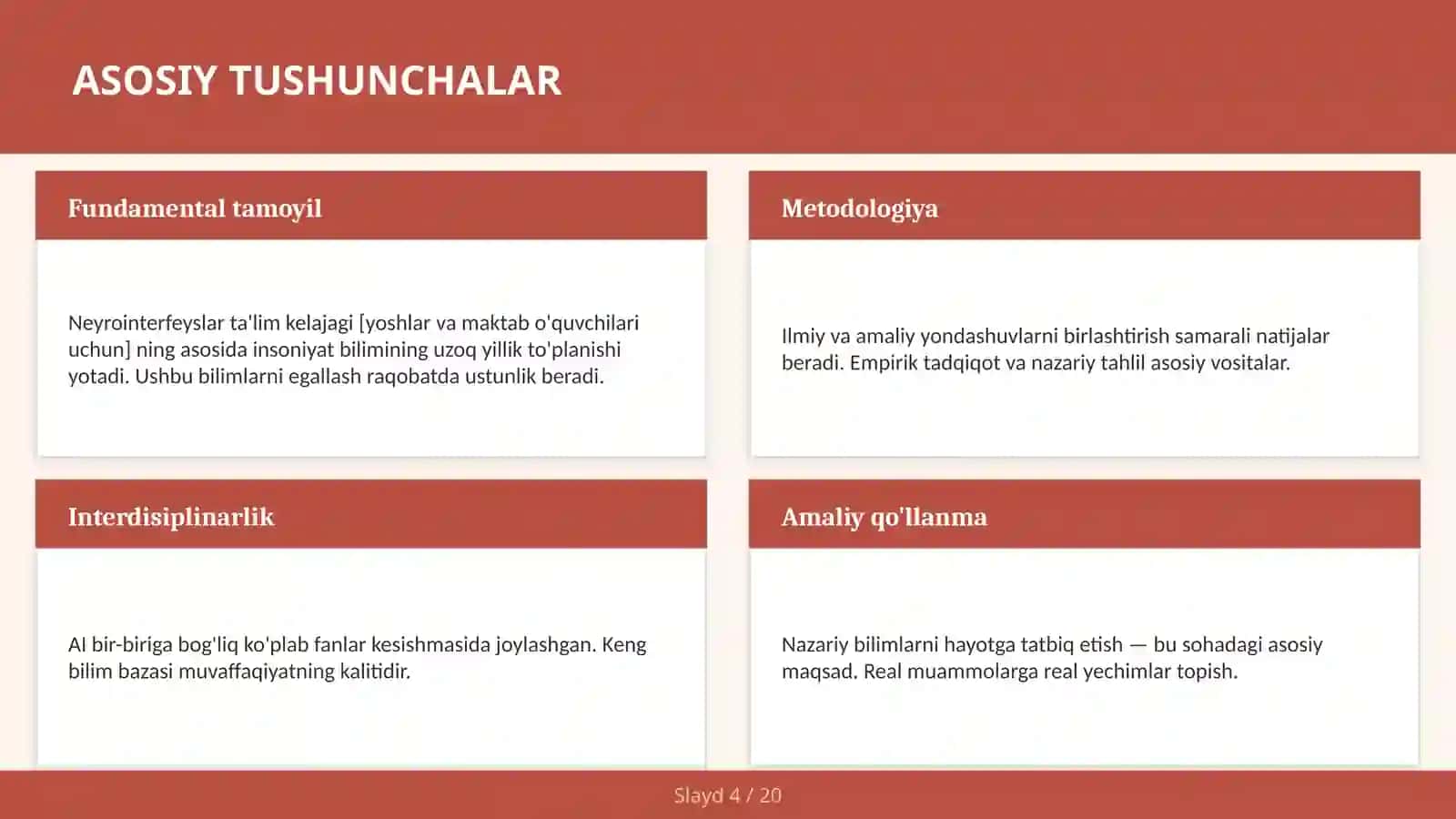 Neyrointerfeyslar ta'lim kelajagi [yoshlar va maktab o'quvchilari uchun] 4