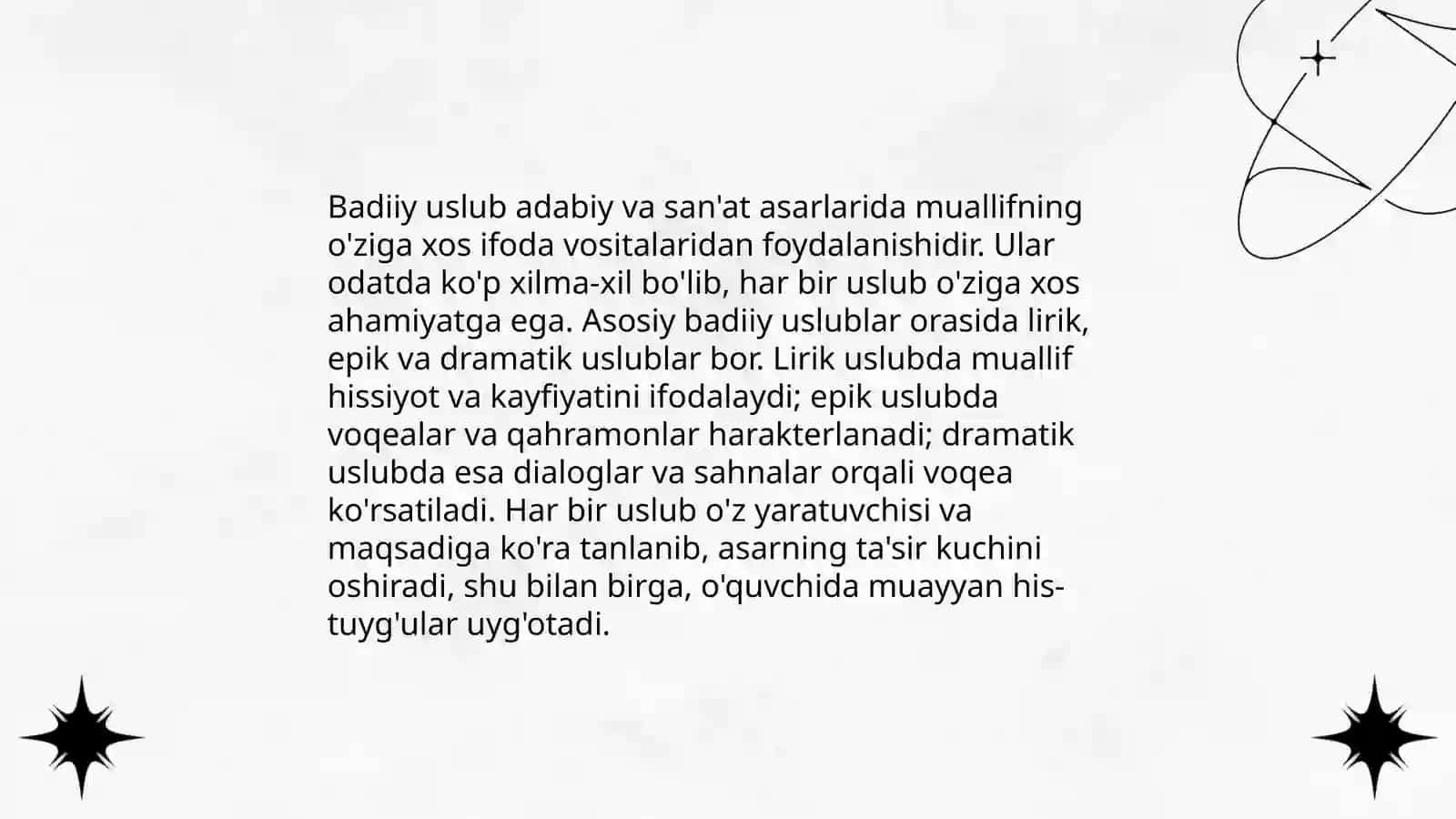 Badiiy uslub 4