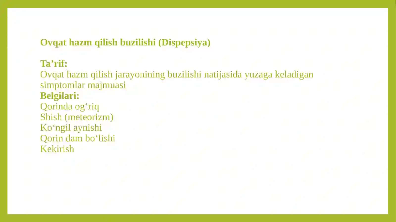 Ovqat hazm qilishda jigar patologiyasi sabablari 4