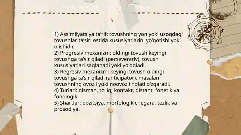 Kombinator va pozitsion tovush oʻzgarishlari 4