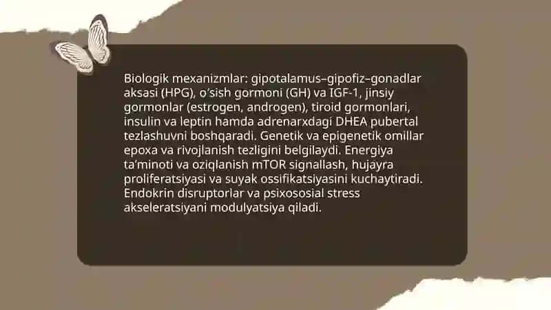 Akselerasiya(inson organizmining o'sish va rivojlanish tezlashuvi) 4
