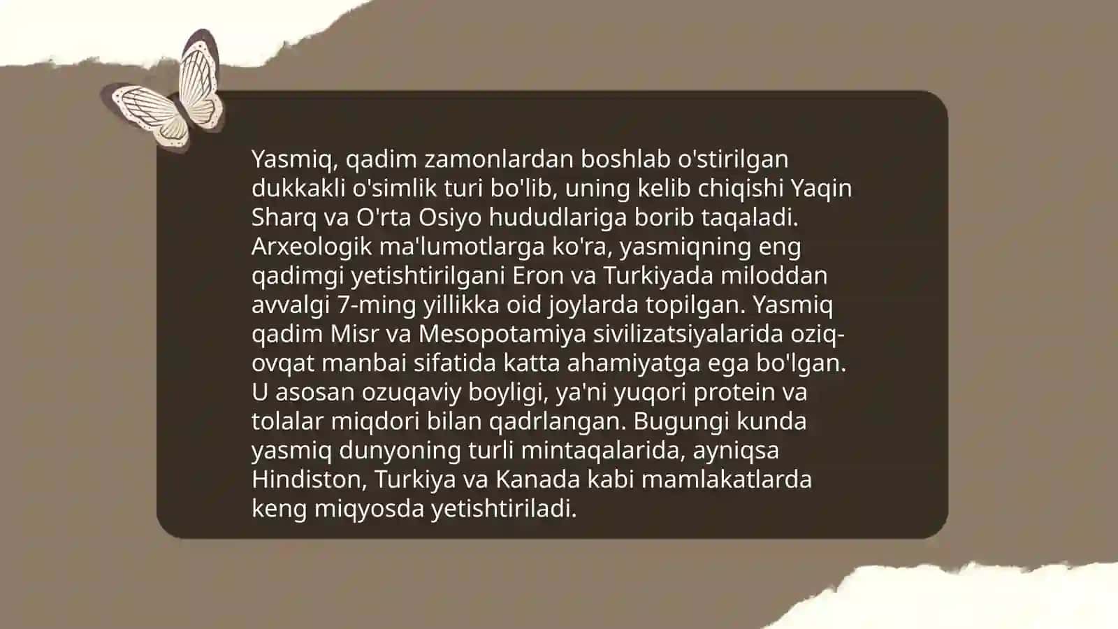 Yasmiq oʻsimligi 4