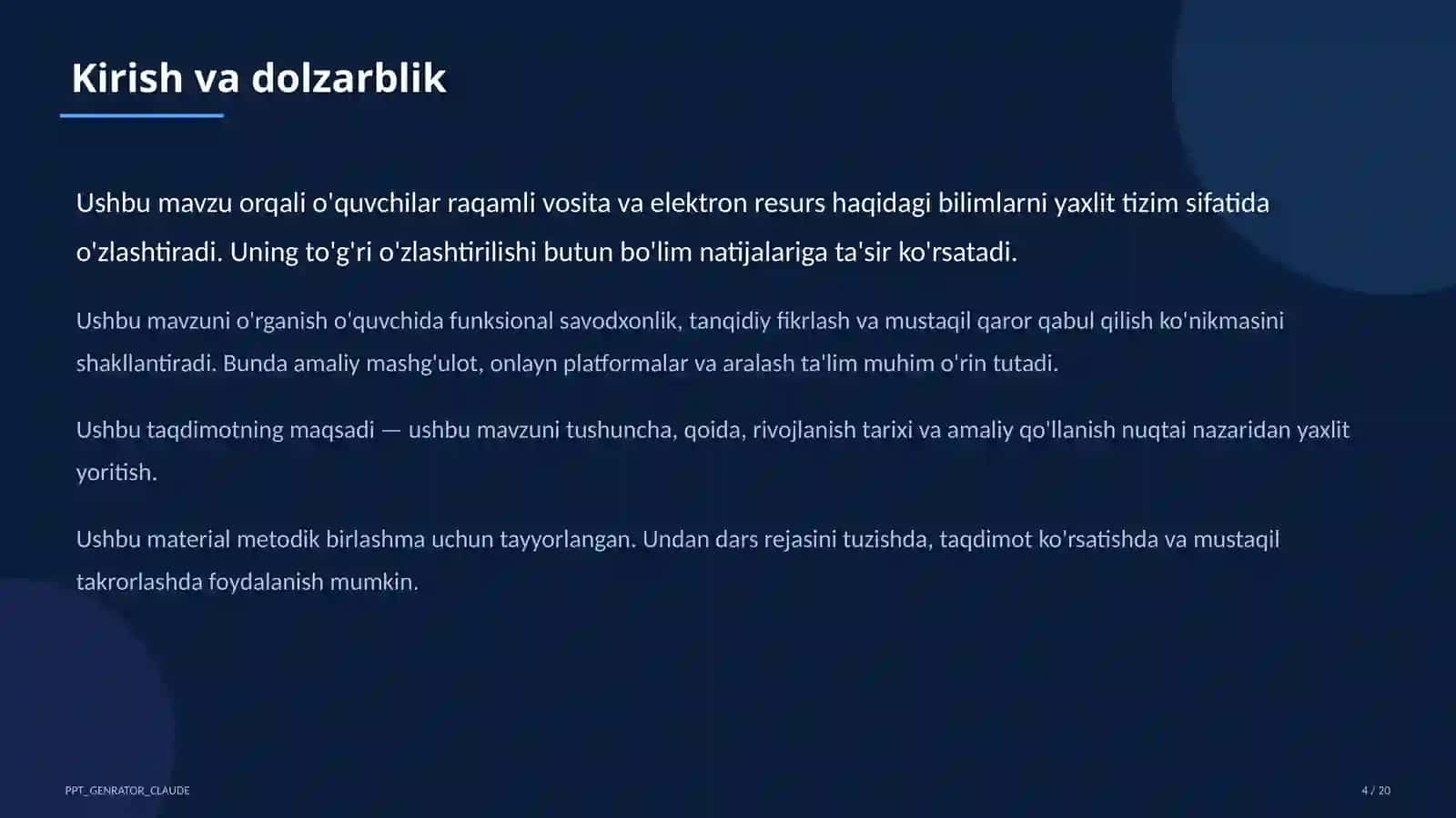Ta'limda Telegram-botlar va kanallardan foydalanish 4