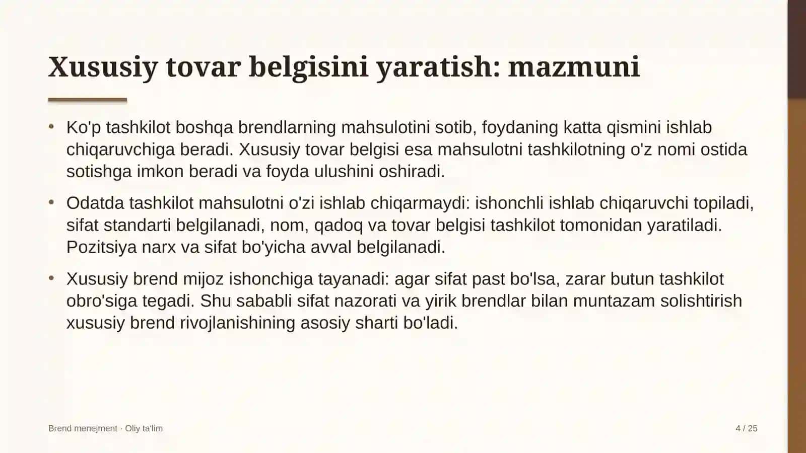 qadoqlash materiallari ishlab chiqarishda xususiy tovar belgisini yaratish 7667 4