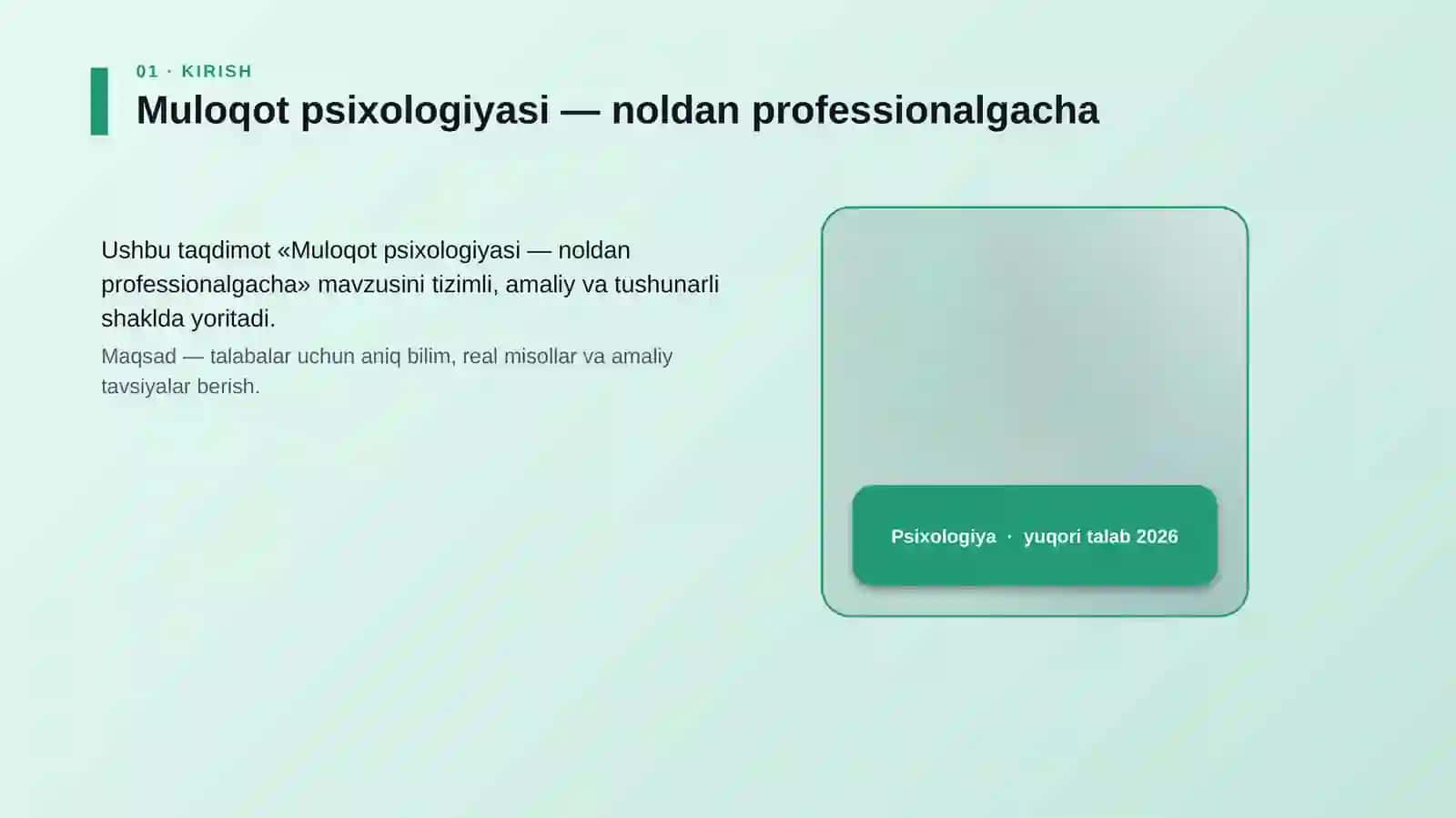 Muloqot psixologiyasi — noldan professionalgacha 4