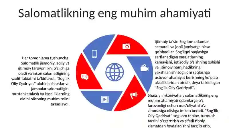 SogʻLik Oliy Qadriyat 4