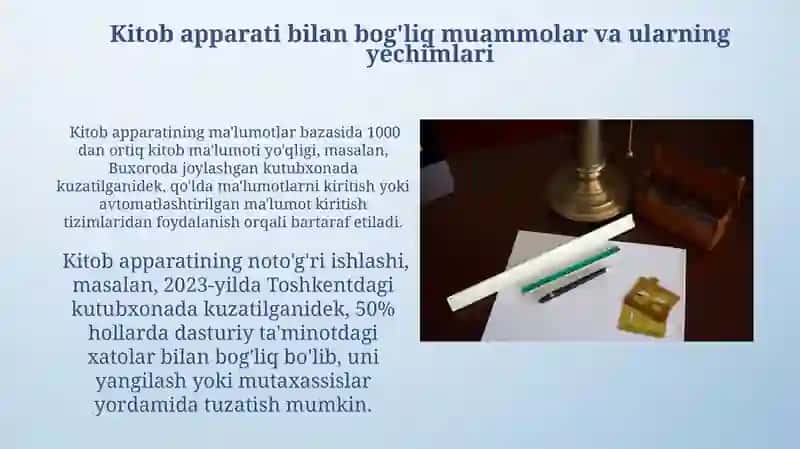 Kitob Apparati bilan ishlash 4