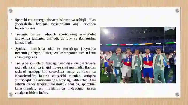 Trener va sportchi o‘rtasidagi psixologik munosabatlar 4