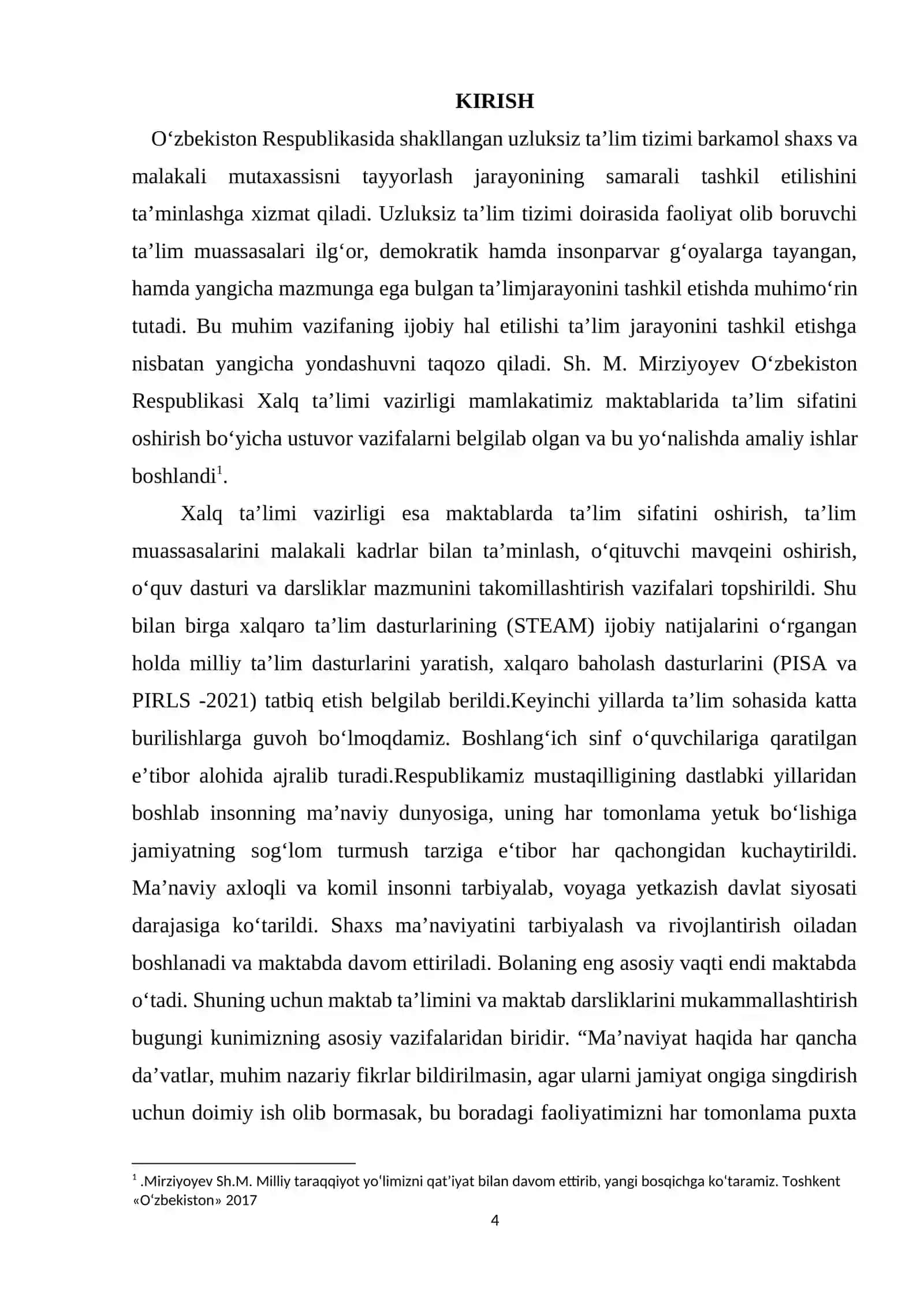 4- sinf matematika darslarida qoldiqli bo‘lishga o‘rgatish metodikasi 4