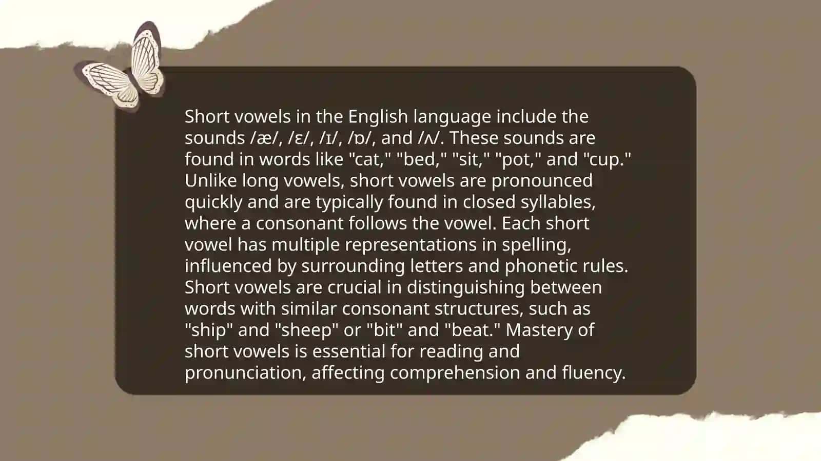 Vowels 4