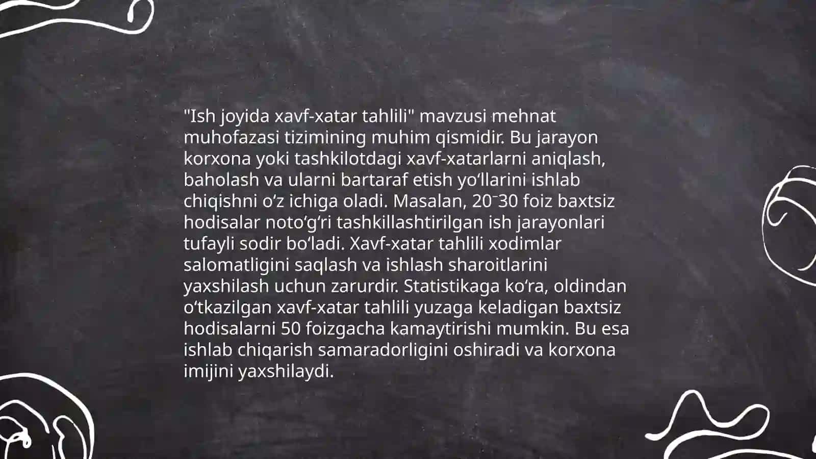 Mehnat xavfsizligi va muhofazasi 4