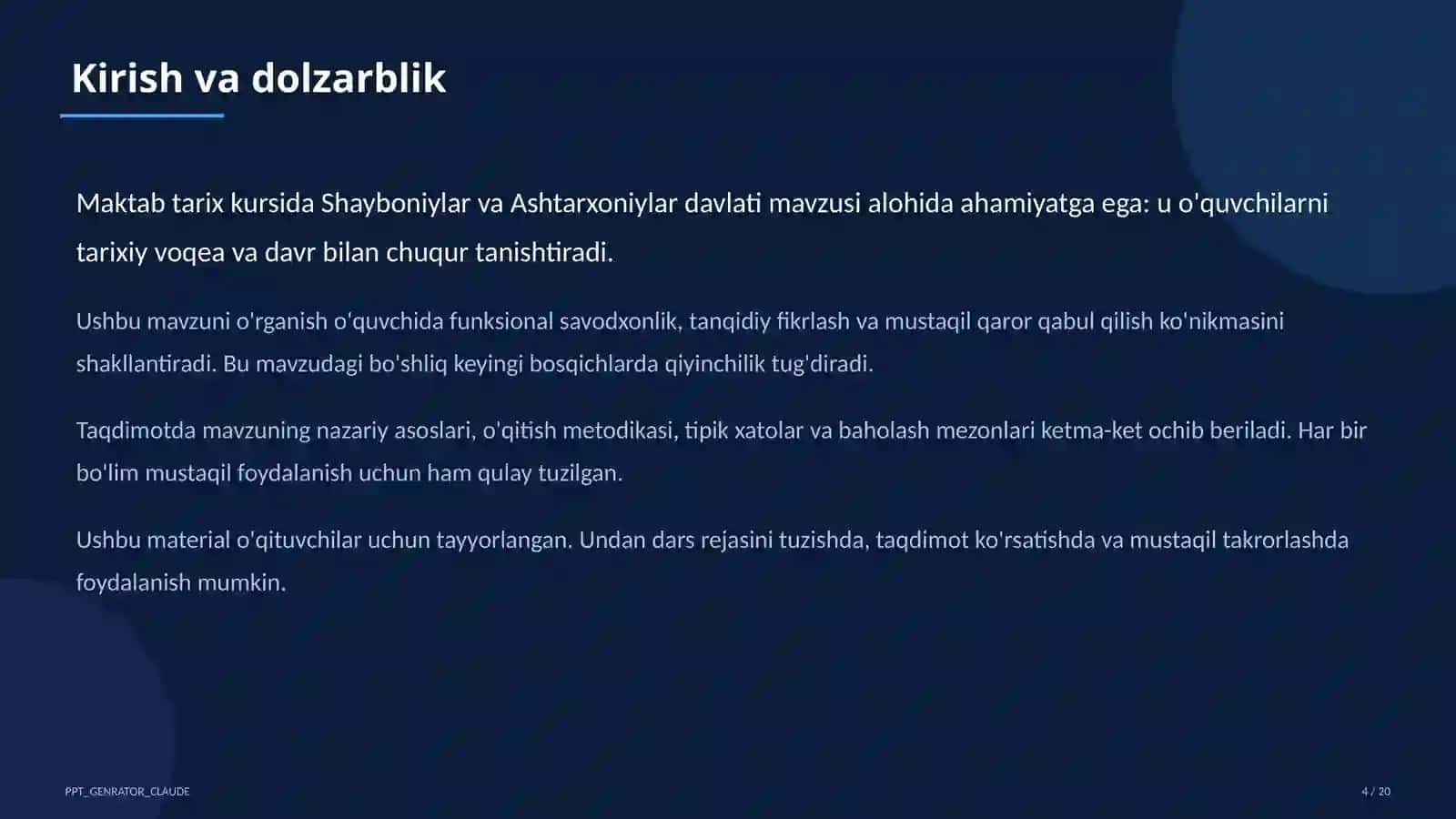 Shayboniylar va Ashtarxoniylar davlati (8-sinf) 4