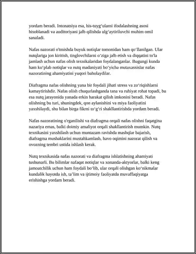 Nutq Texnikasi 4