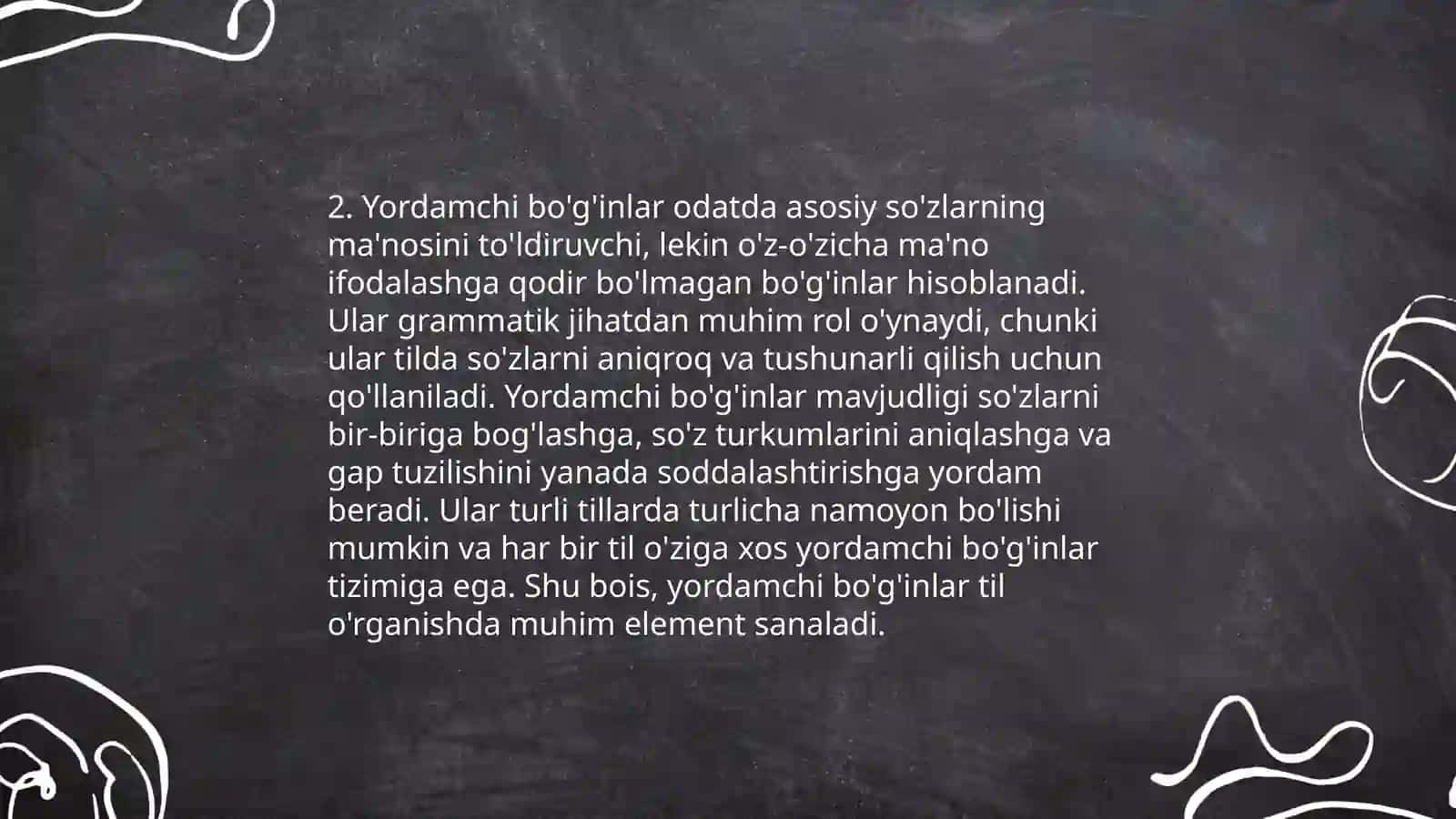 ÔZBEK TILIDA YORDAMCHI SÒZLAR 4
