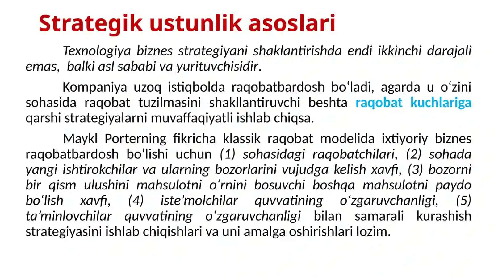 Axborot texnologiyalari yordamida raqobat 4