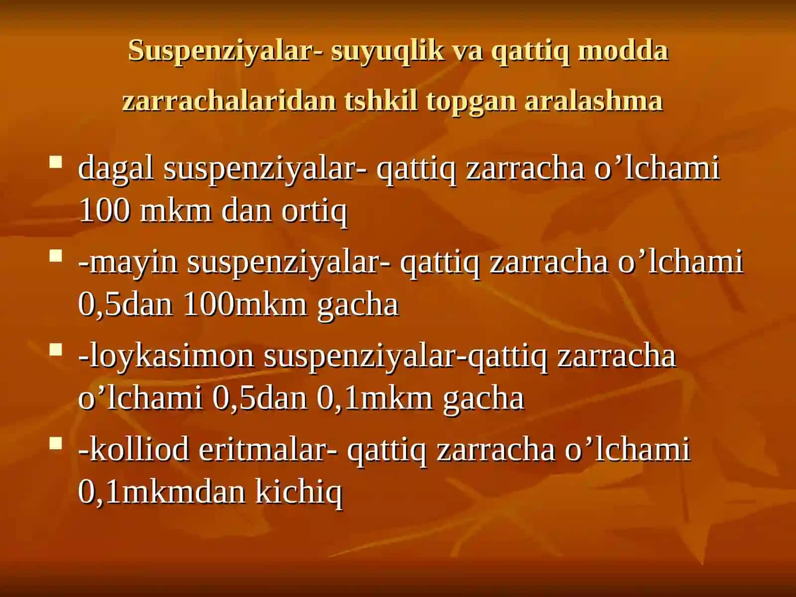 10-MA’RUZATURLI JINSLI SISTЕMALAR VA ULARNING AJRATISHNING GIDRОMЕХANIK USULLARI 4
