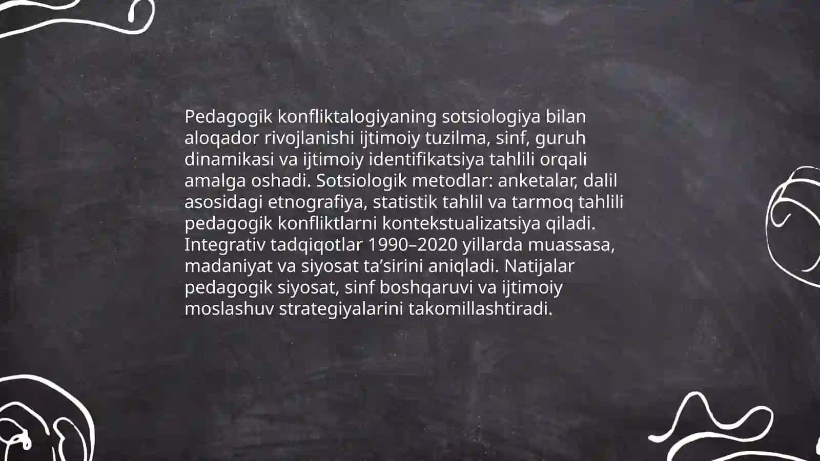 Pedagogik konflektalogiyaning fanlar bilan aloqadorlikda rivojlanishi 4