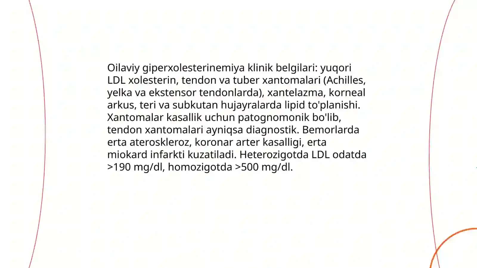 Oilaviy giperxolesterinemiya: genetik mexanizmlar va klinik belgilari 4