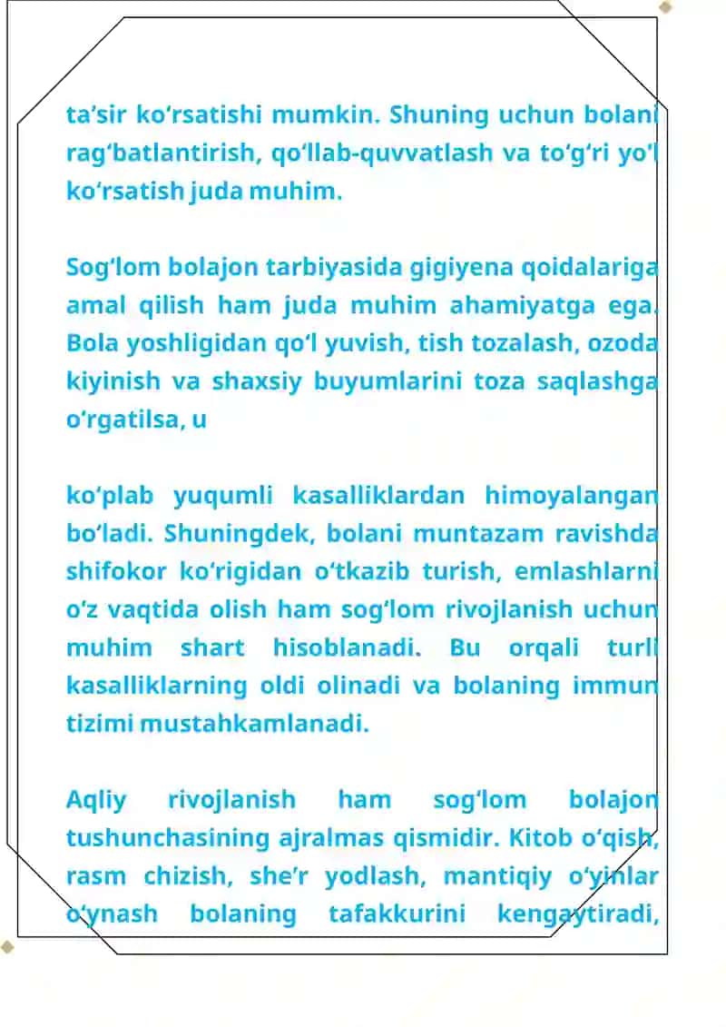 Sogʻlom avlod—sogʻlom bolalik 4
