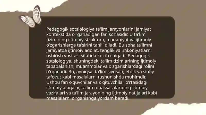 Ijtimoiy pedagogika va pedagogik sosialogiyaga ehtiyoj va zamonaviy jamiyat rivojining zaruriy shartlari 4